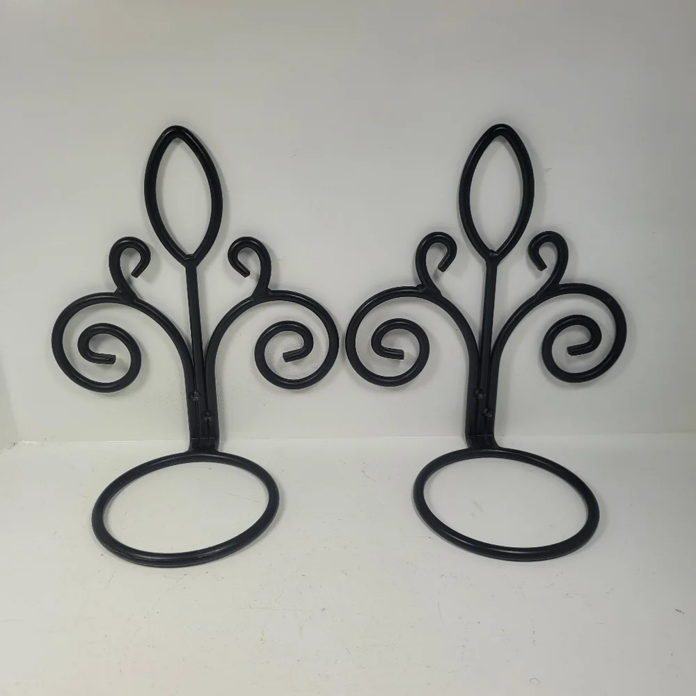 Elegant Black Wall Iron Sconces